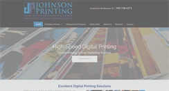 Desktop Screenshot of johnsonprint.com
